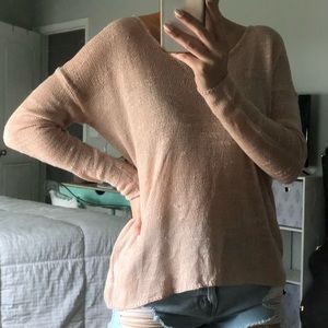 Forever 21 Light Pink Sweater